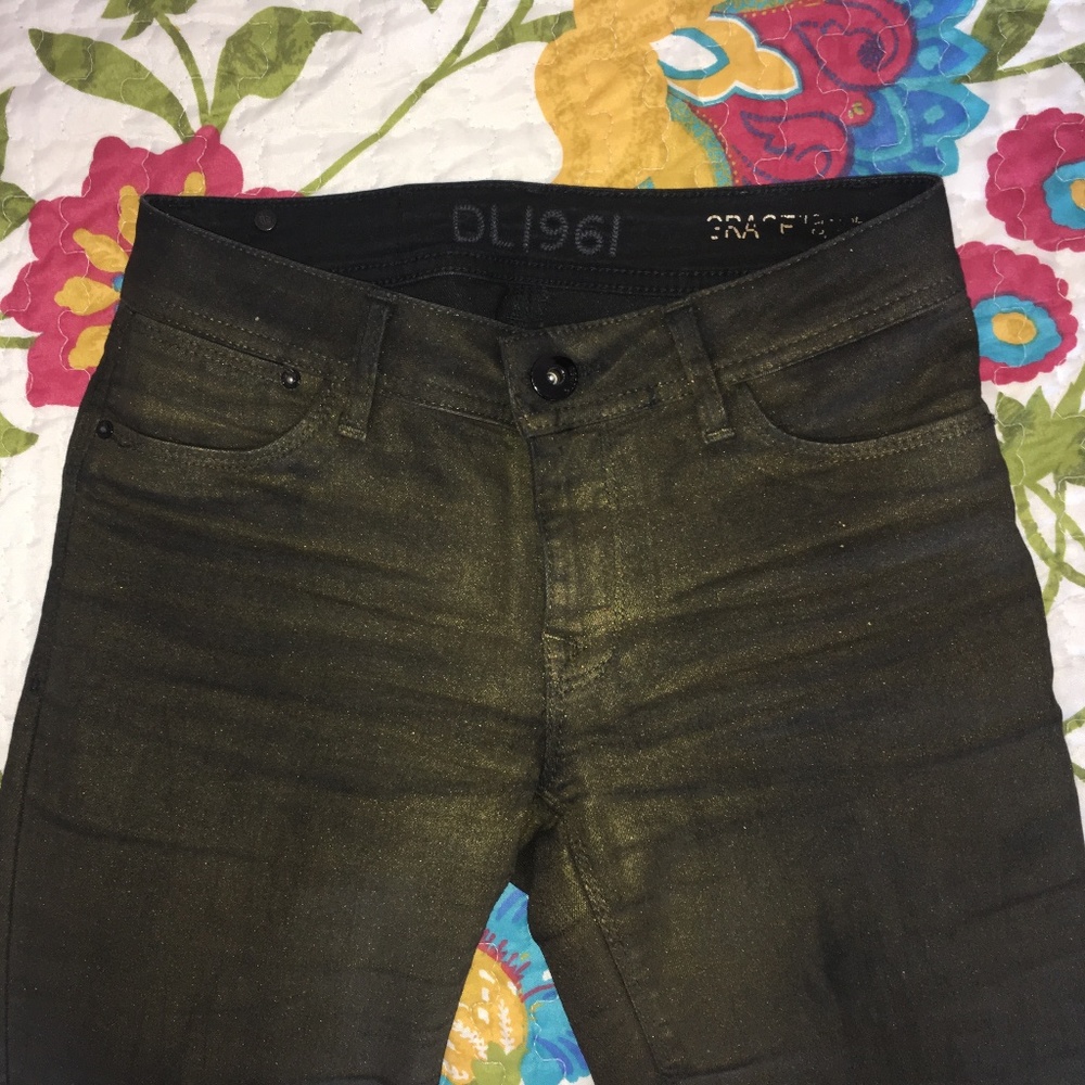 ⚜️👖DL1961 Grace High Rise Jeans Fools Gold